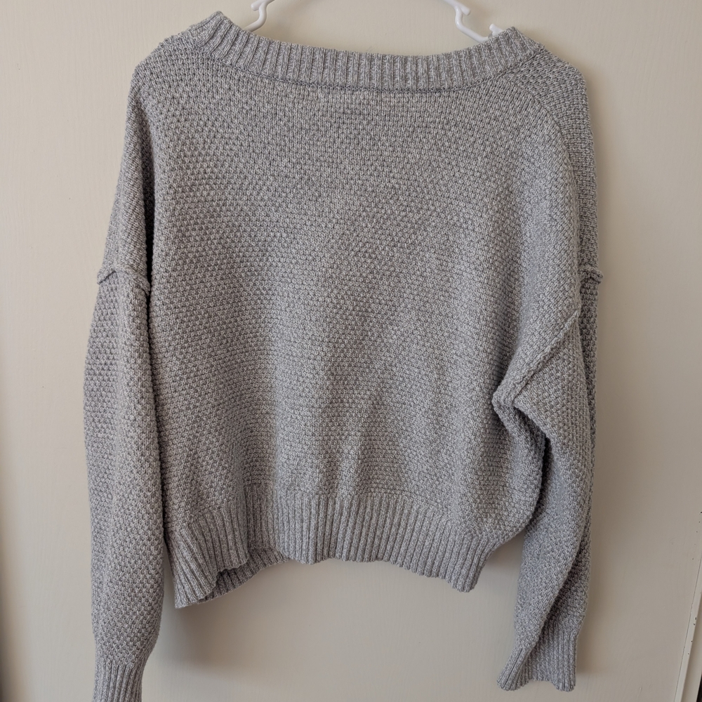 Sincerely Jules Womens Medium Gray Cardigan Pants Set Loungewear Cozy Travel - Picture 3 of 7